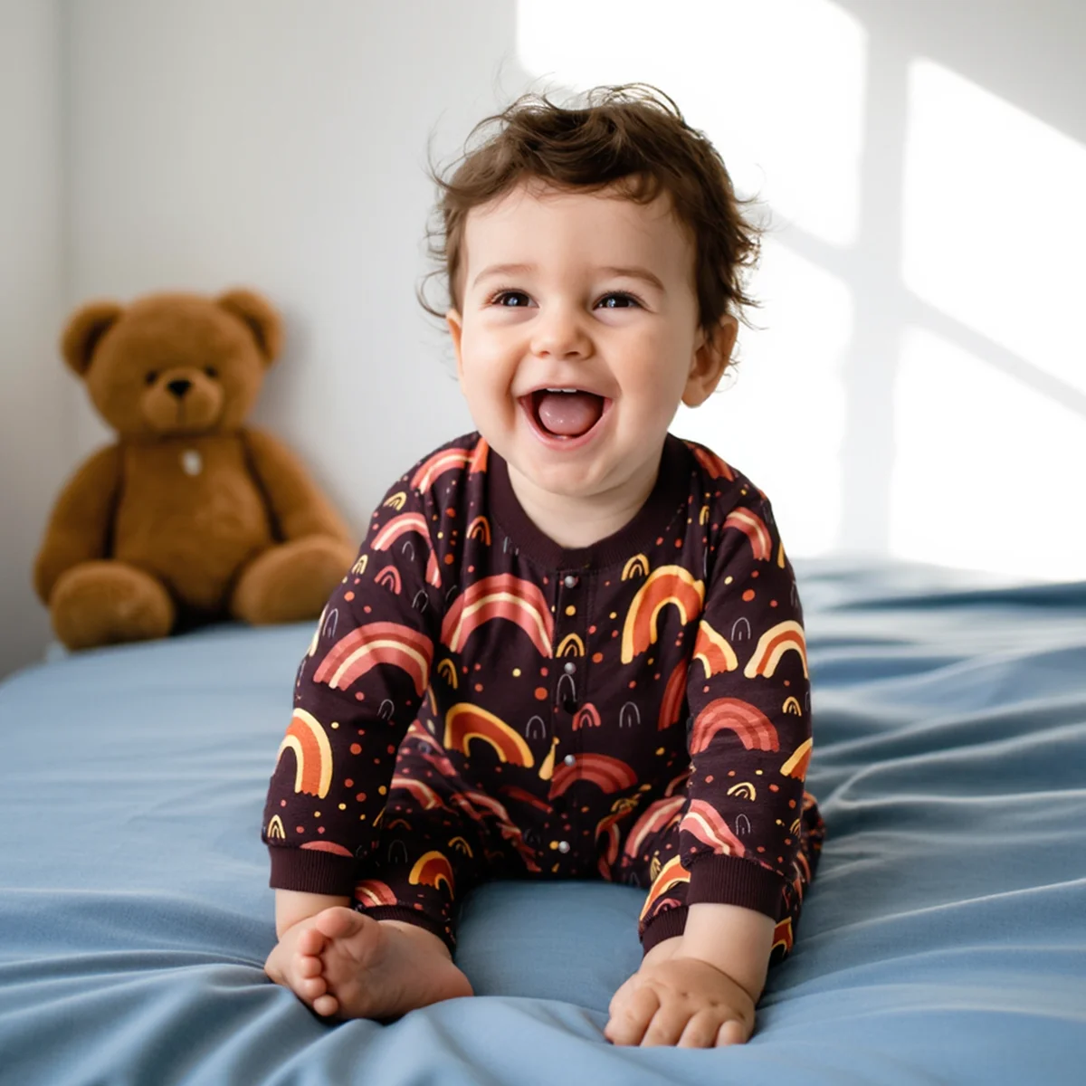 

Sanlutoz зимние детские комбинезоны с длинными рукавами, фланелевые теплые комбинезоны для малышей, одежда