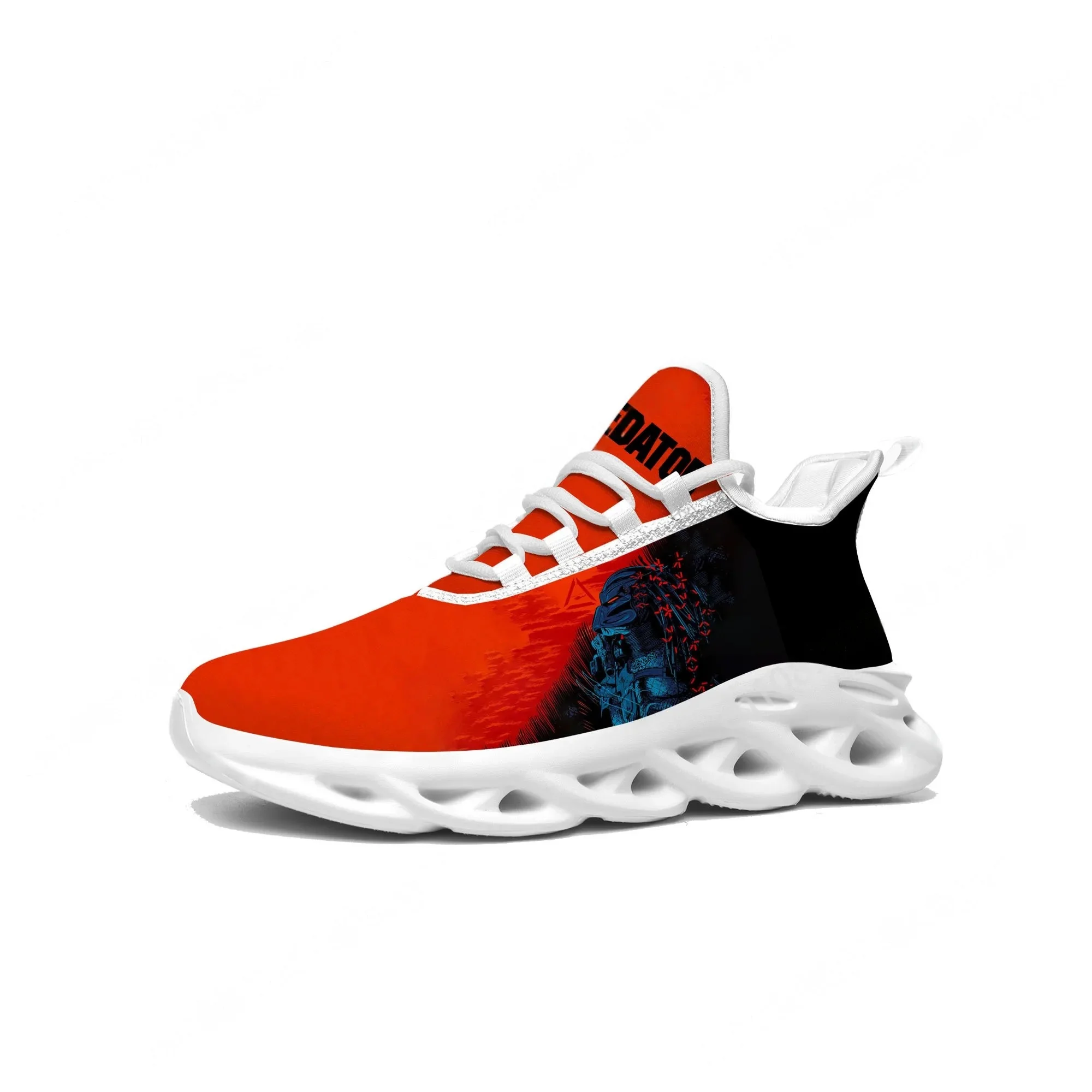 

Hot The Predator Alien Movie Flats Sneakers Mens Womens Sports Shoes High Quality Sneaker Lace Up Mesh Footwear custom made Shoe