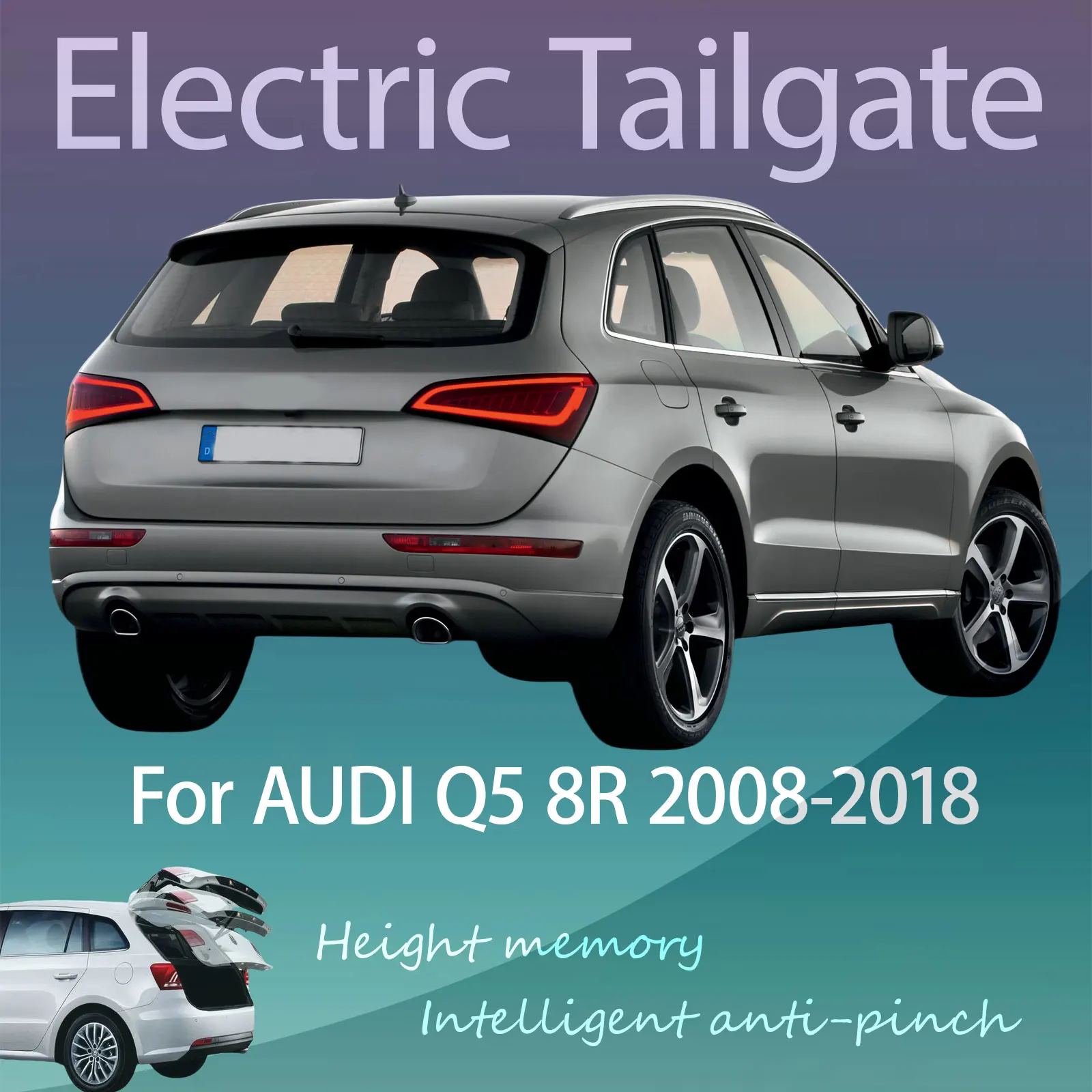 For AUDI Q5 8r 2008-2018 Electric Tailgate Hands Free Operation Dual Rod Electric Trunk Suction Intelligent Operation