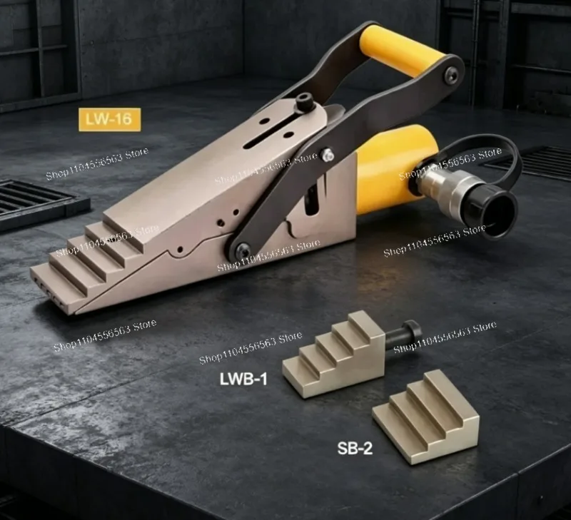 LW16 Hydraulic Vertical Lifting Wedge Spreader 16 Ton, 21mm Stroke 10mm Tip for Heavy Lifting Machinery