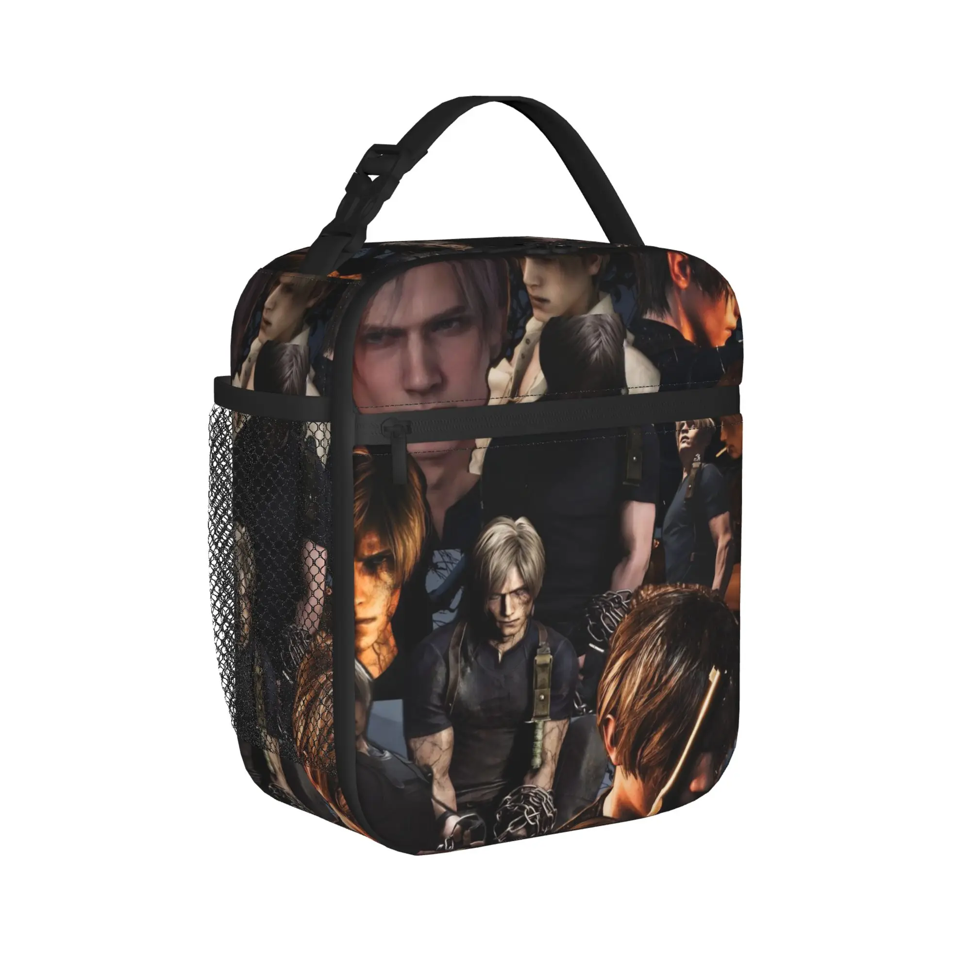 Leon Kennedys Funny Meme Thermal Insulated Lunch Bags for Picnic  Reusable Food Bag Container Thermal Cooler Lunch Box