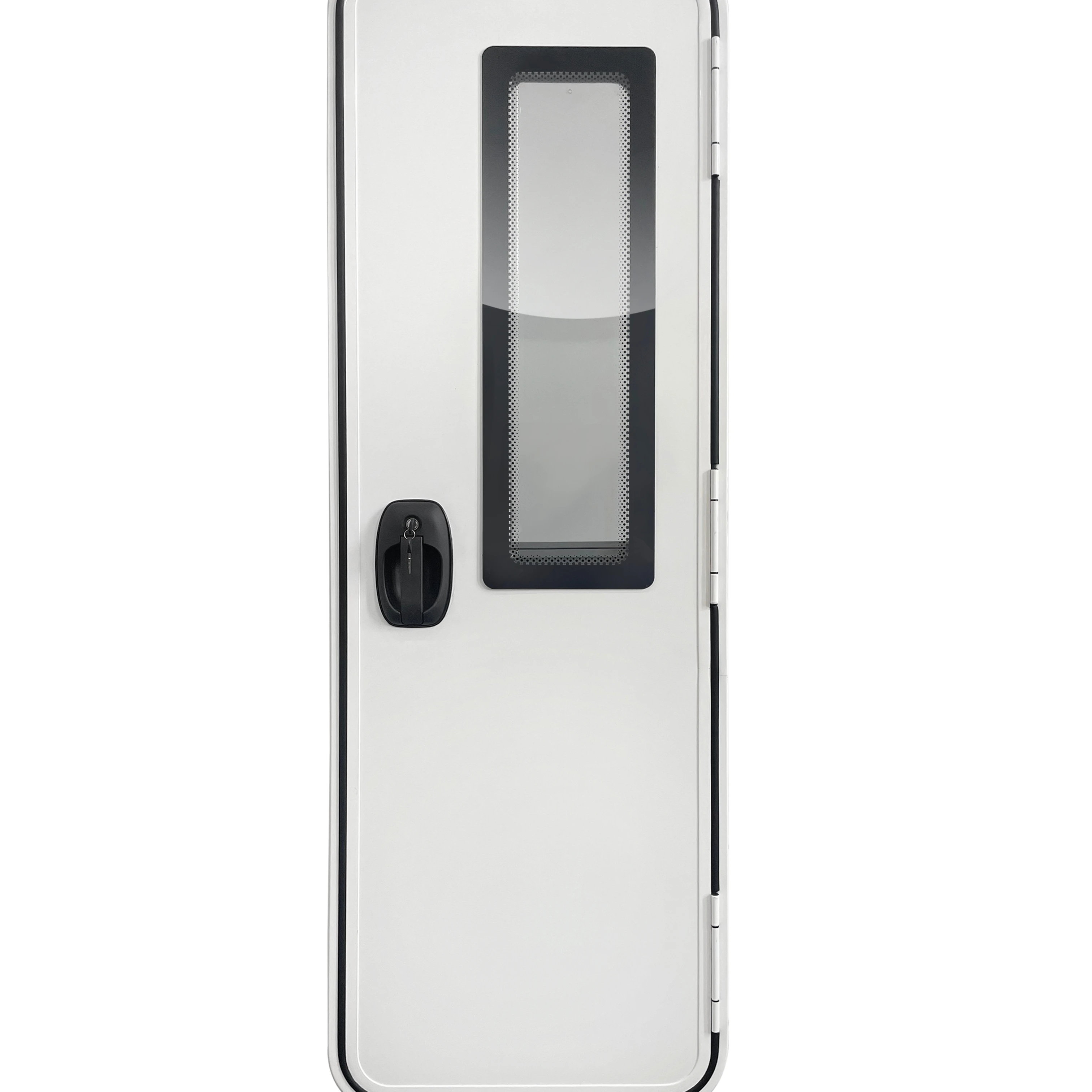 

European Style Left Hinged Lock RV Entrance Door 580*1800mm Outdoor Camper RV Parts Manual/Automatic Control System Trash Bin