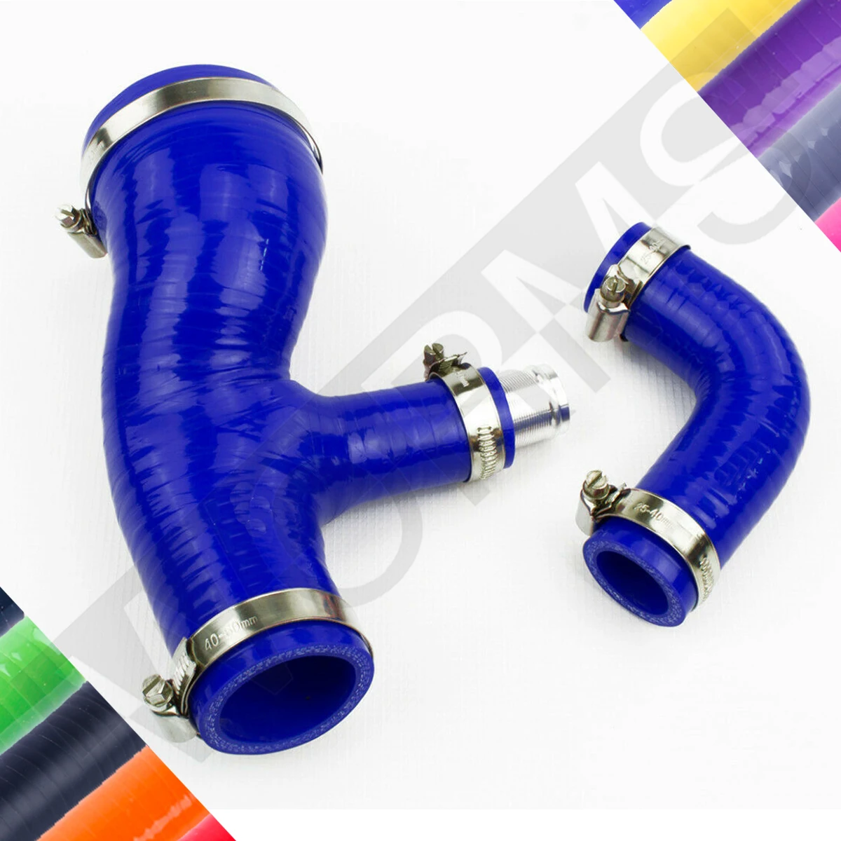 For 2007-2012 Ford Focus MK2 C Max 1.6 TDCi Turbo Boost Silicone Air Intake Hose Pipe Kit 2008 2009 2010 2011