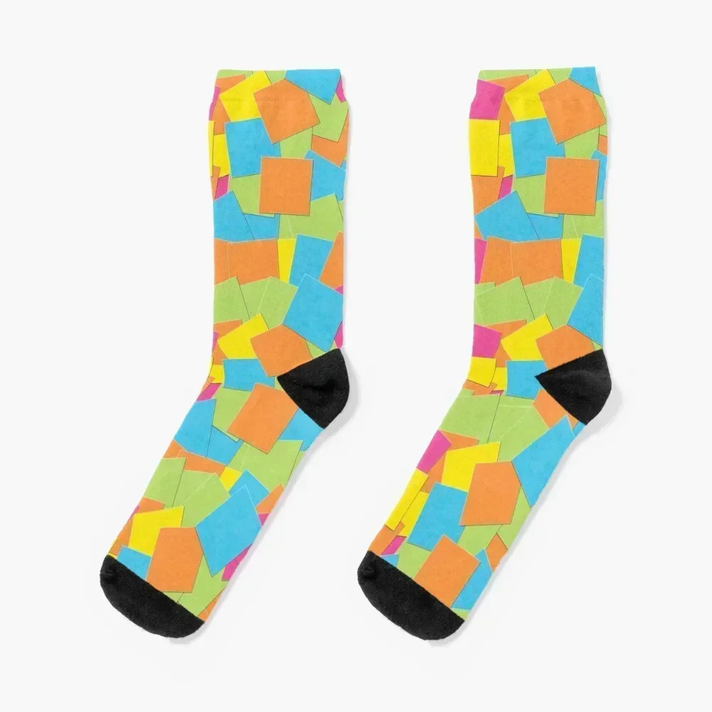 

Sticky Notes Pattern Socks ankle floor Stockings man Children's Woman Socks Men's sports stockings sport Run Socks Women's Men's