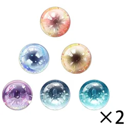 Blyth Doll BJD Toy Anime Doll Glass Eyes cabochon Round 10MM-40MM Dragon Cat Eye Toys accessorio per gioielli fai da te MIX pupilla Eye Cameo