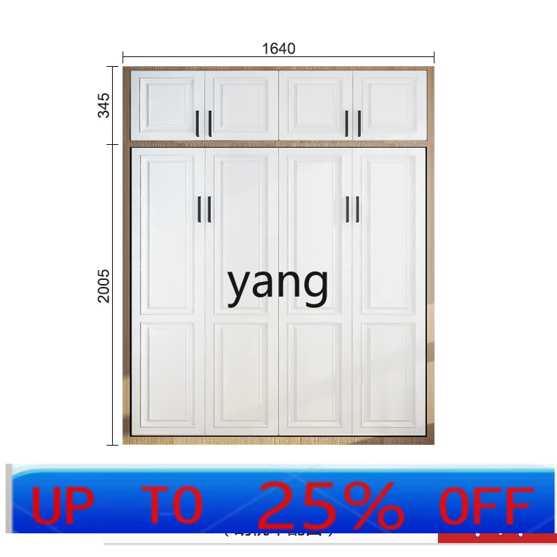 LMM Balcony Invisible, Single Down Turntable Multifunctional Wall Bed Folding Bed Cabinet Against the Wall