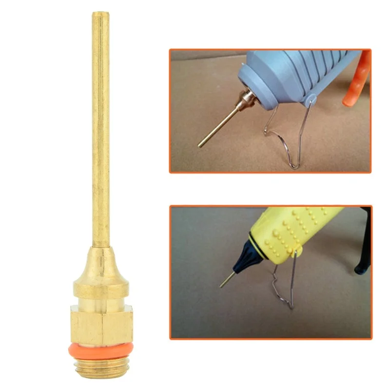 

Large Diameter Hot Melt Glue Gun Nozzle 1.5 * 70mm Jewelry Tools Accessory