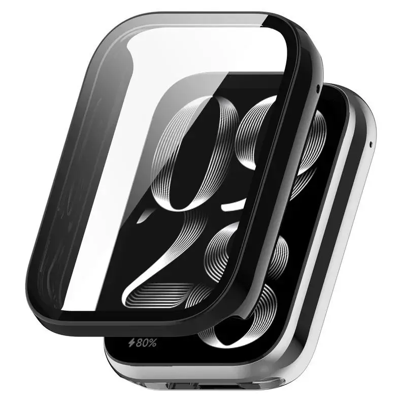 Glass Front Cover For Xiaomi Smart Band 10 Pro Screen Protector PC Frame Ultra-thin Tempered Glass Watch Cover For Xiao 10 Pro image 6