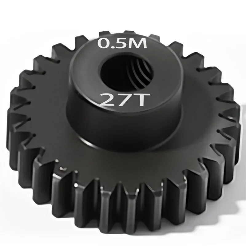 

High Quality 13T-27T Material Harden M0.5 Hole 3.175mm Shaft Metal Pinion Motor Gear for RC Buggy Truggy Monster Truck