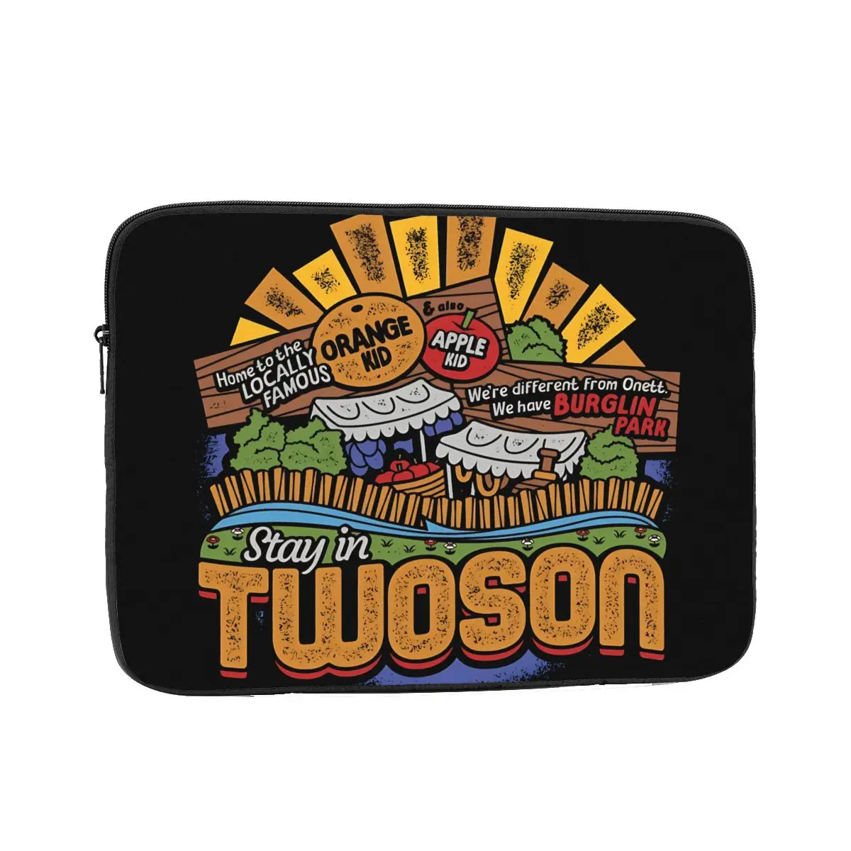 

Earthbound Visit Twoson Laptop Bag Case 10 12 13 15 17 Inch Notebook Bag Sleeve Shockproof Case Bag