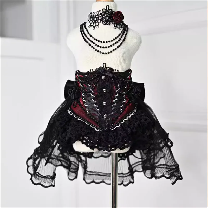 

Gothic Corset Necklace For 1/4 BJD Doll Dolls Clothing Accessories