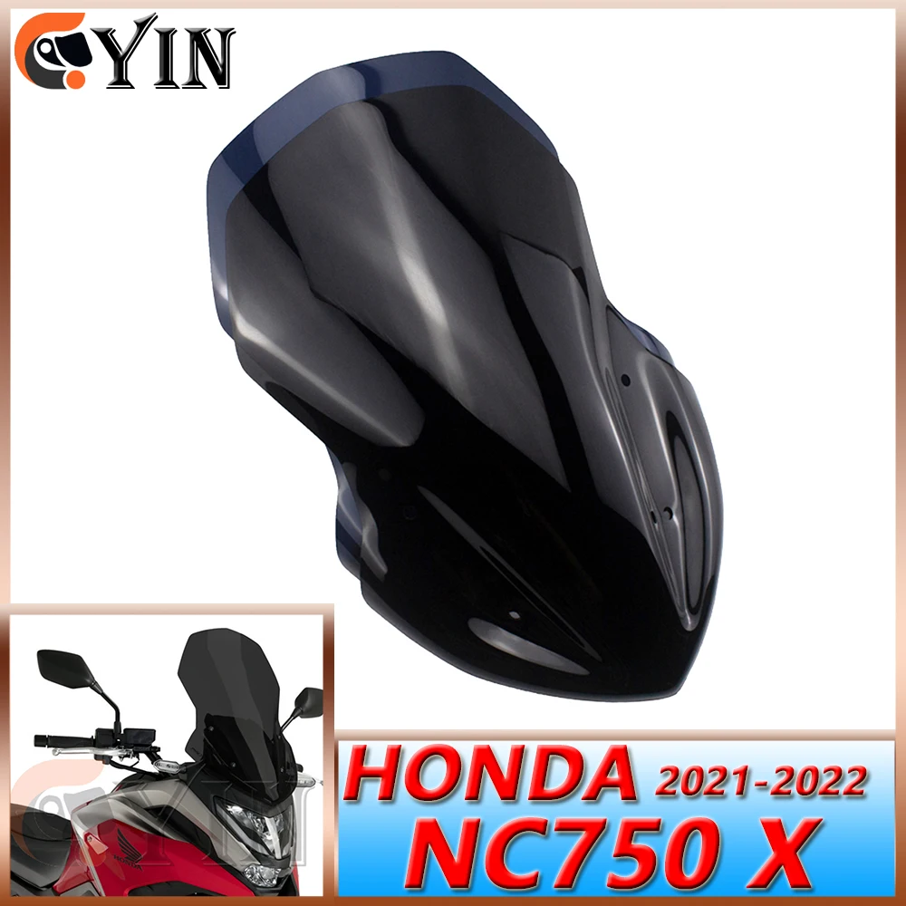 

For Honda NC750X NC750 X 2021-2022 NC750X 21-22 Motorcycle accessories Touring Sports Deflector WindScreen Windshield Visor