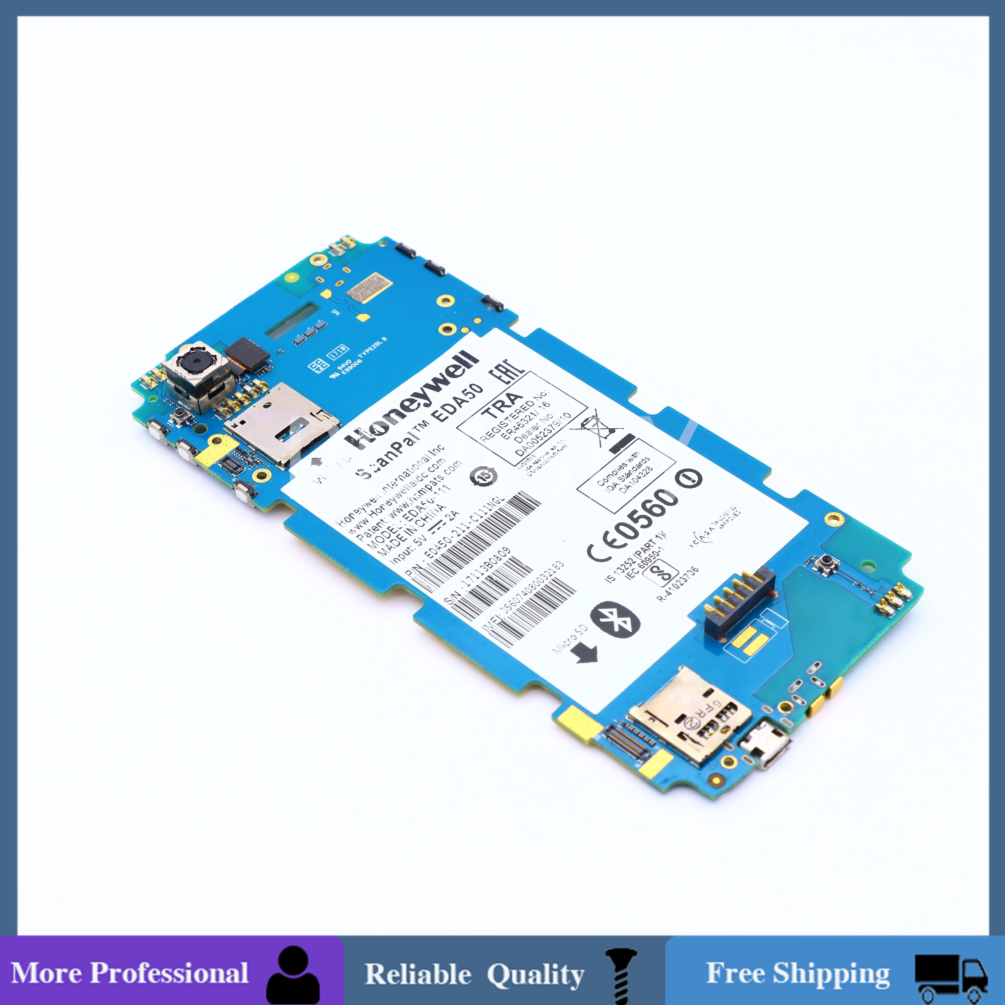 Imagem -04 - Motherboard para Honeywell Eda50 Eda50211 Android 7.1.1 2d Motor