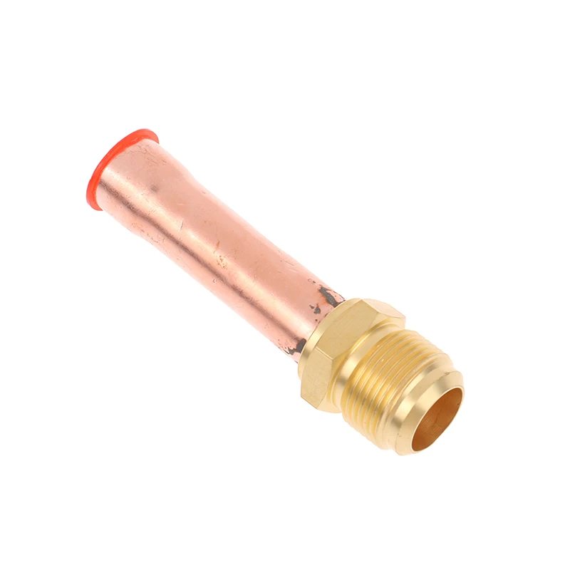 45 درجة SAE 1/4 "3/8" 1/2 "5/8" 3/4 "وصل مضيئة مع أنبوب النحاس تركيب الأنابيب النحاسية موصل محول