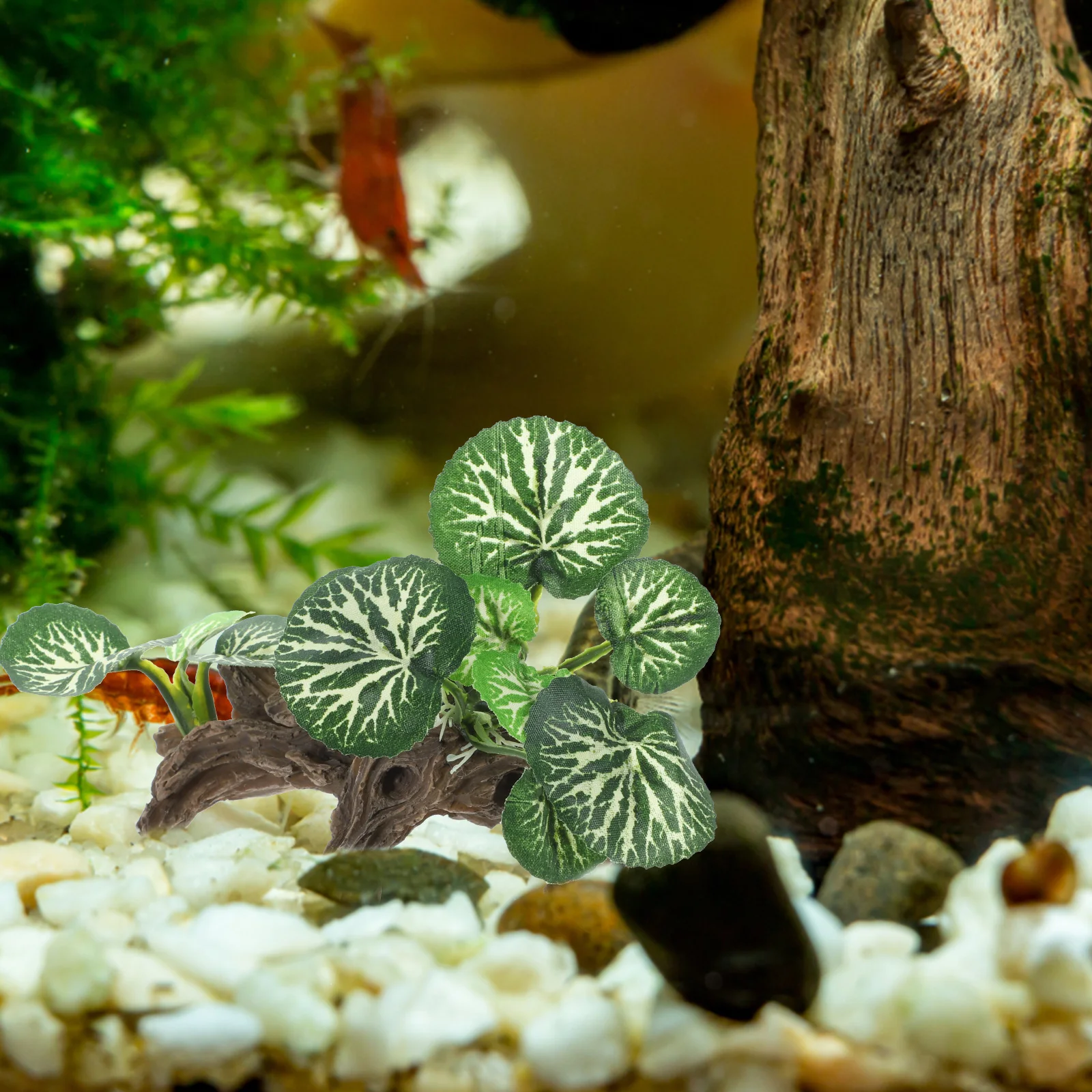 

Simulation Reptile Plant Vivid Color Easy Install Natural Habitat Decoration Reptile Tank Ornament Aquarium Landscaping Fake