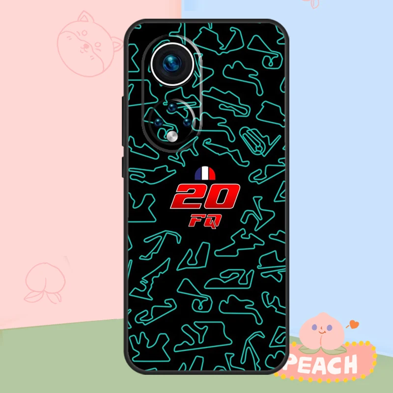 Moto Race Tracks For Huawei P30 Pro P20 P40 P Smart Nova 9 5T Case For Honor 70 50 X8 X9a Magic 5 Lite Cover