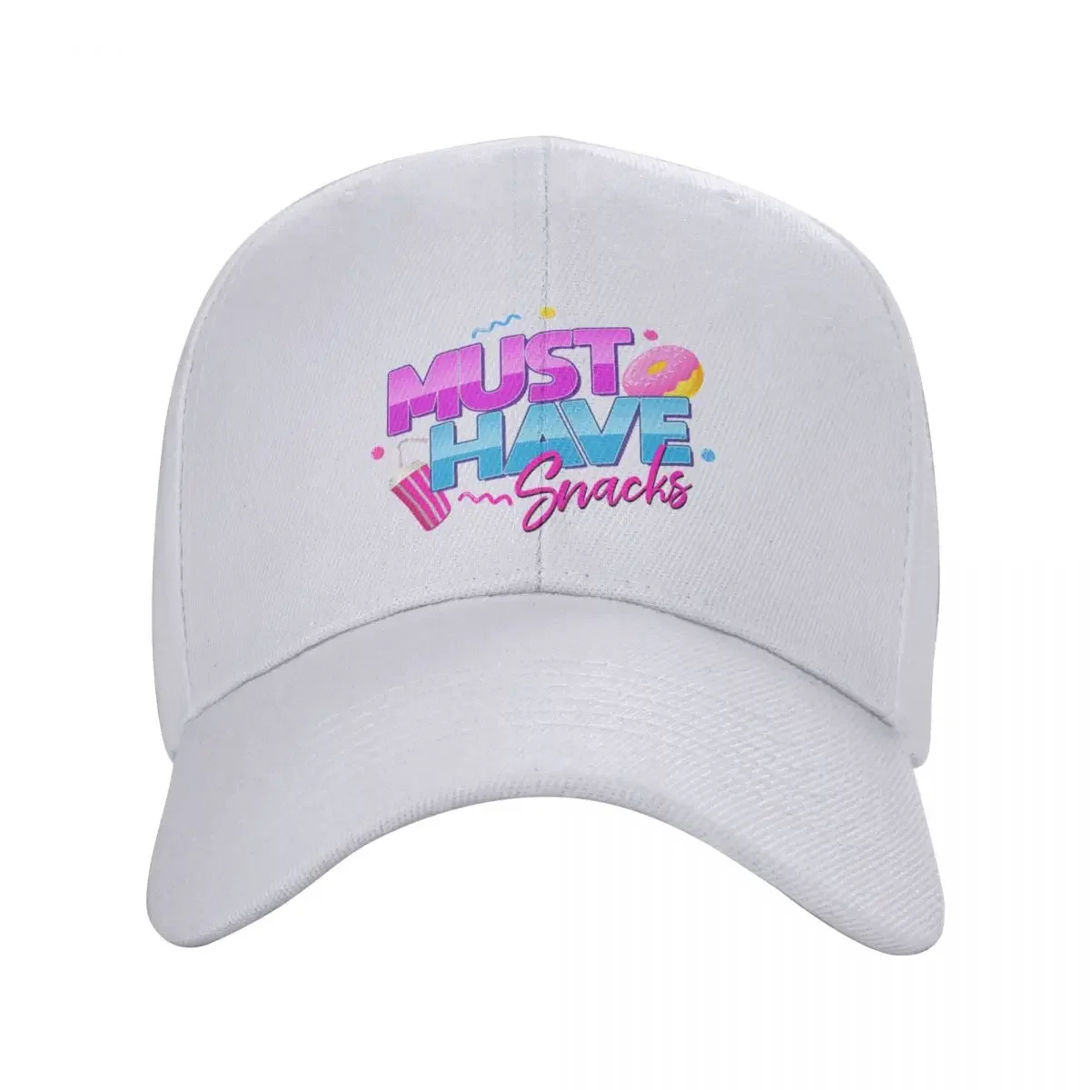 Morejstu Merch Jstu Must Have Snacks Cap Baseball Cap Hoeden Golfpet Dames Heren