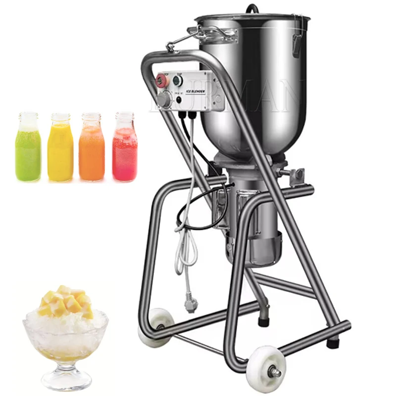 Commercial Ice Crusher 30L Big Capacity Multifunction Sand Machine Food Breaking Grinder Fruit Vegetable