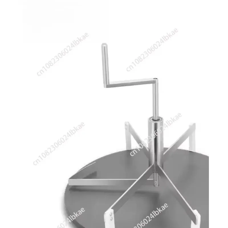 40cm Crep Pancake Crepe Maker Pancake Batter Spreader Stick Stainless Steel Suitable for Street Sanke DIY KitchenNP-1003 DDD