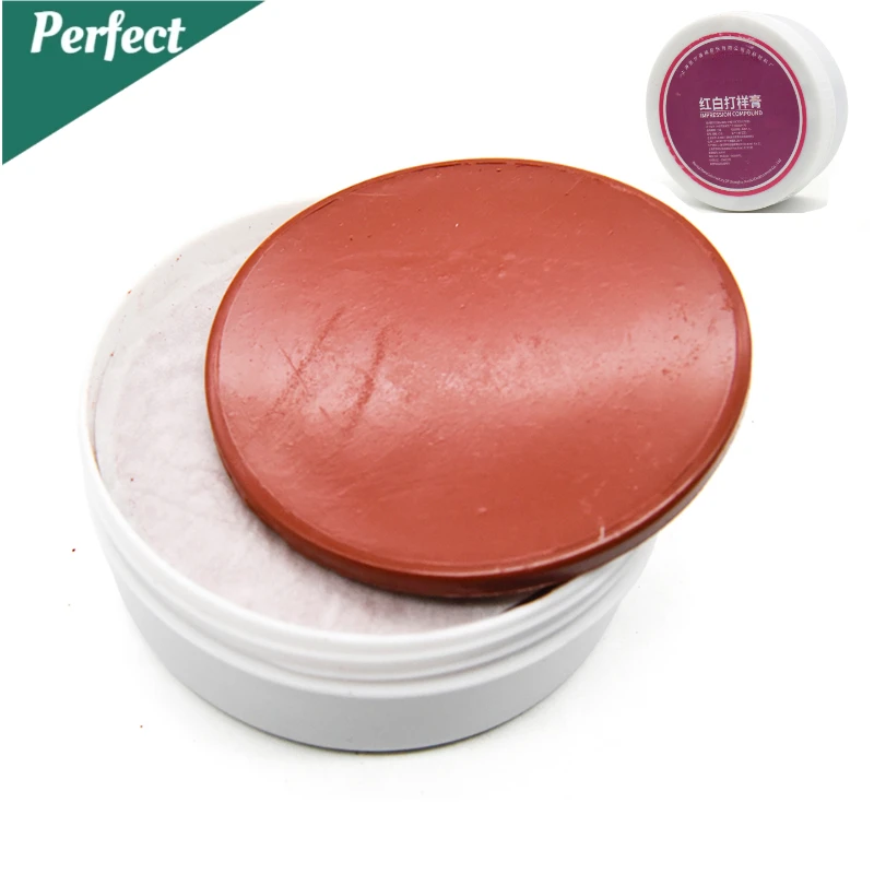 

Стоматологическая красно-белая образец пасты, восстановление зубных протезов, оттискные стоматологические материалы для полости рта для восстановления протезов