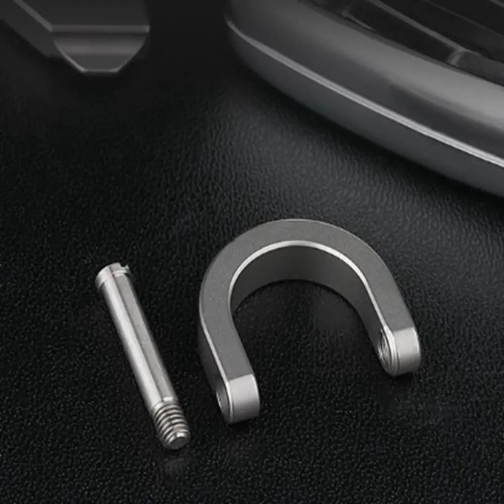 티타늄 합금 버클 D형 스테이플 말굽 카라비너 샤클 키링 아웃도어 팔찌 버클 아웃도어 액세서리