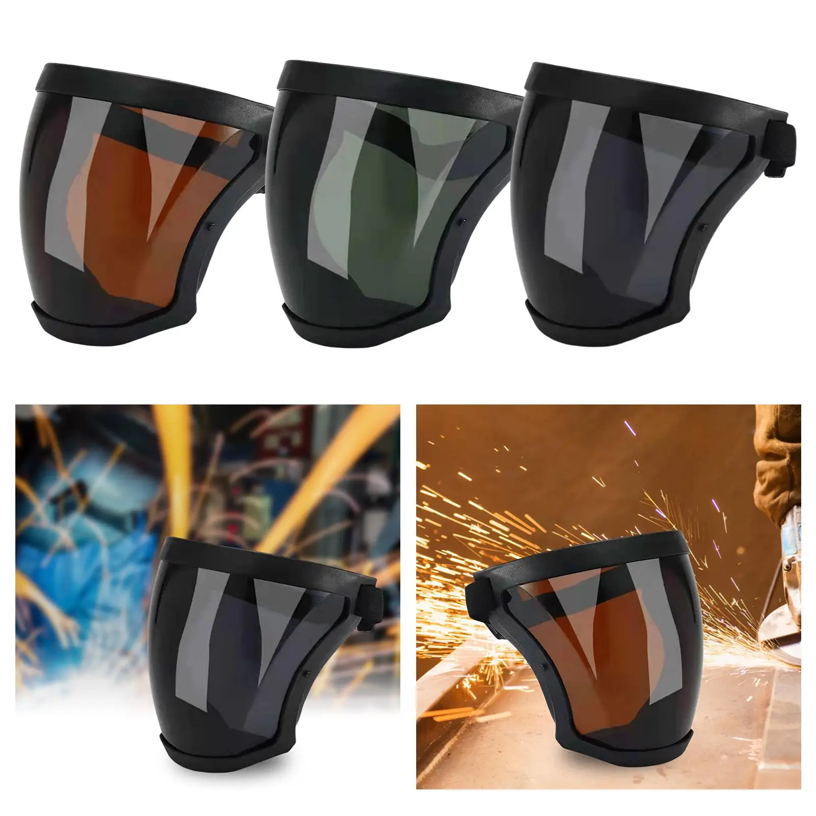 Welding Lens Eyes Mask Full Protection for Polishing Agriculture Welding