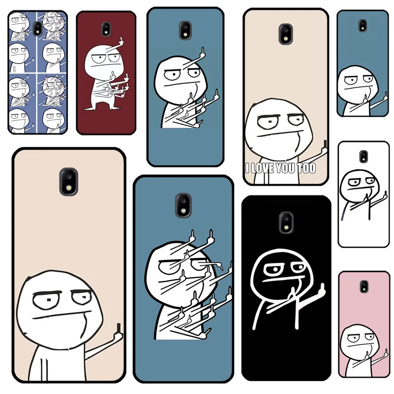 Funny Middle Finger Memes For Samsung Galaxy M06 M16 M12 M13 M14 M15 M35 M55 M34 M54 M33 M53 M21 M31 M11 M32 M52 Case