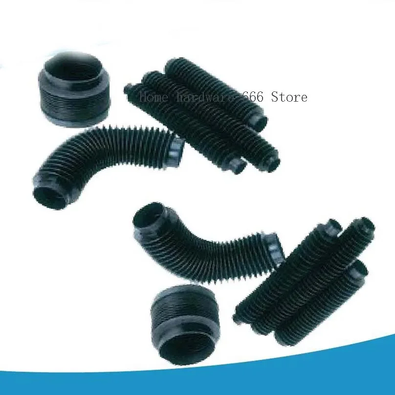 Flexible Moulded Bellows, Rubber Corrugated Sleeve, Nitrile, Oil Resistant, Dust Cover, Tubes and Hose