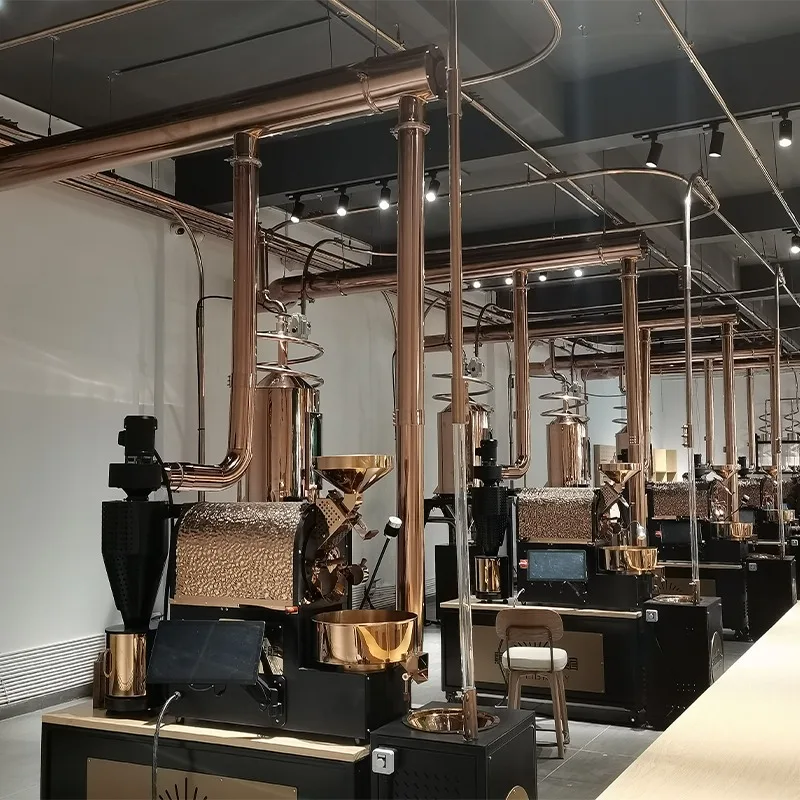 Airo 15kg 110v Yoshan Roasting Machines Ga Probat Sample Machine Home Replacement Coffee Roaster view 6