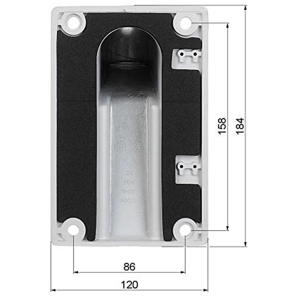 ABZW DS-1273ZJ-130-TRL WMS WML PC130T جدار جبل قوس لكاميرا هيكفيجن برج DS-2CD2342WD-I