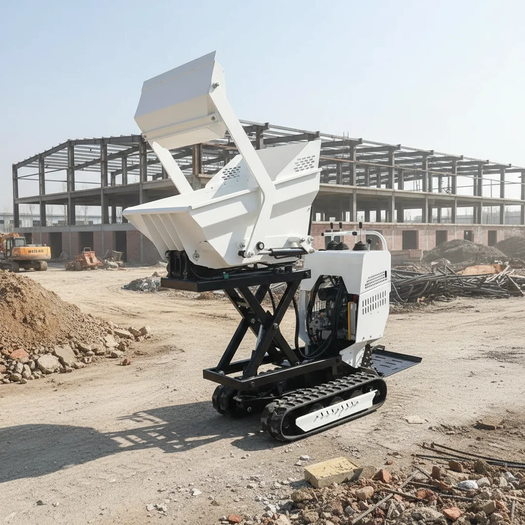 

Crawler Mini Dumper 500kg EURO 5 EPA Heavy Duty Factory Direct Supply Quick Delivery