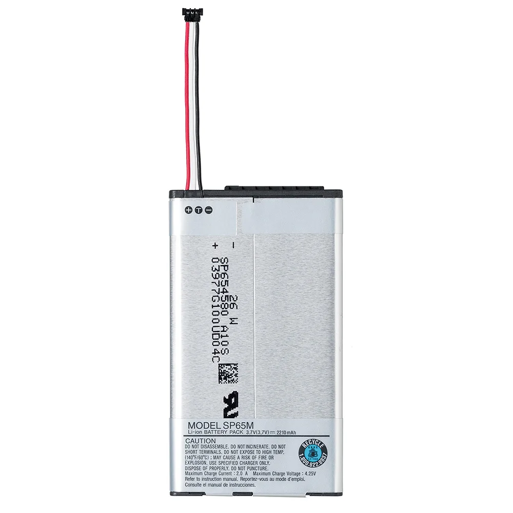Vhbw Batterie De Remplacement Pour Sony SP65M – 2200mAh, 3,7V, Li-polymère – Compatible Console De Jeux – Longue Autonomie