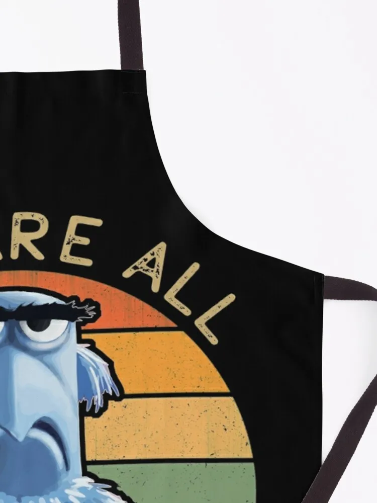 Eagle Sam You are all Weirdos Apron useful things for kitchen Apron for girl Housewares kitchen