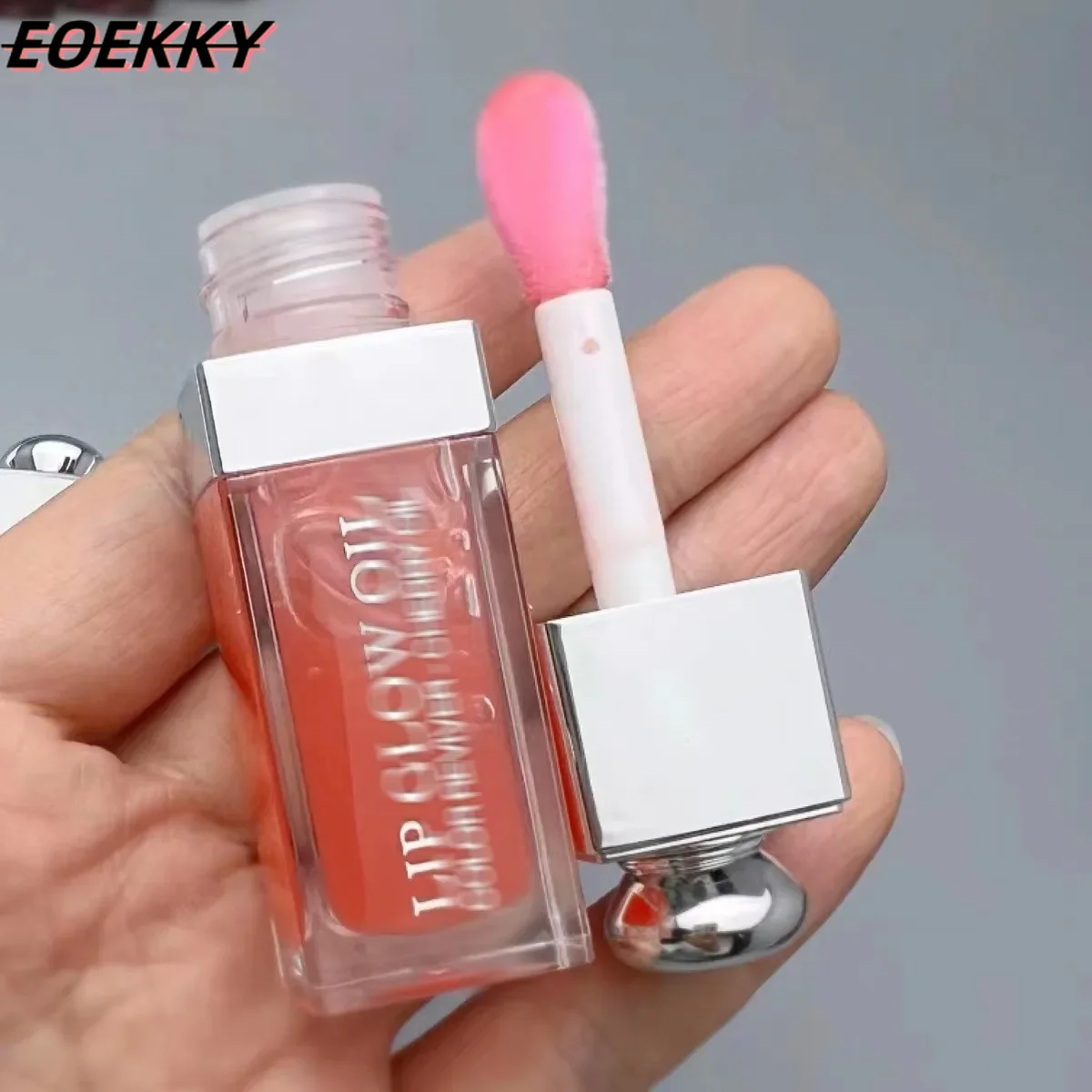 2024 EOEKKY- Hydrating Lip Gloss Lip Care Transparent - Lip Oil Moisturizing Non-stick Lasting 8ml Lip Plumper Gloss