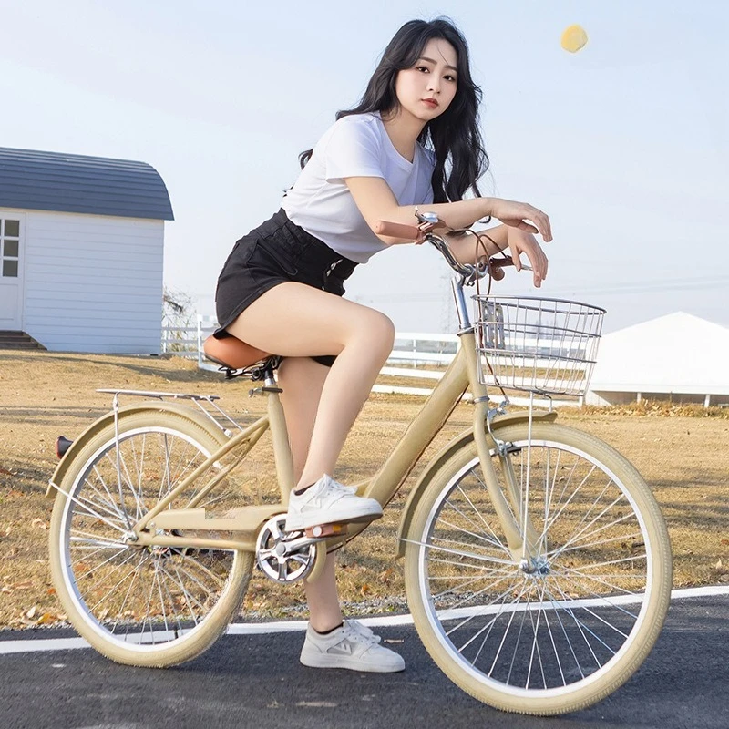Bicycle 24 Inch Road Car Women Commuting