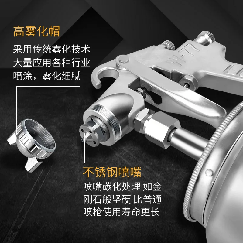 W71/75/77/k3 paint latex paint pneumatic spray gun paint gun car furniture top coat repair air pump watering can