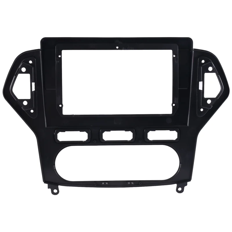 إطار وسائط متعددة متين للسيارة 10 بوصة - 10.2 بوصة ملحقات السيارة باللون الأسود لسيارة Ford Mondeo IV 2007-2010