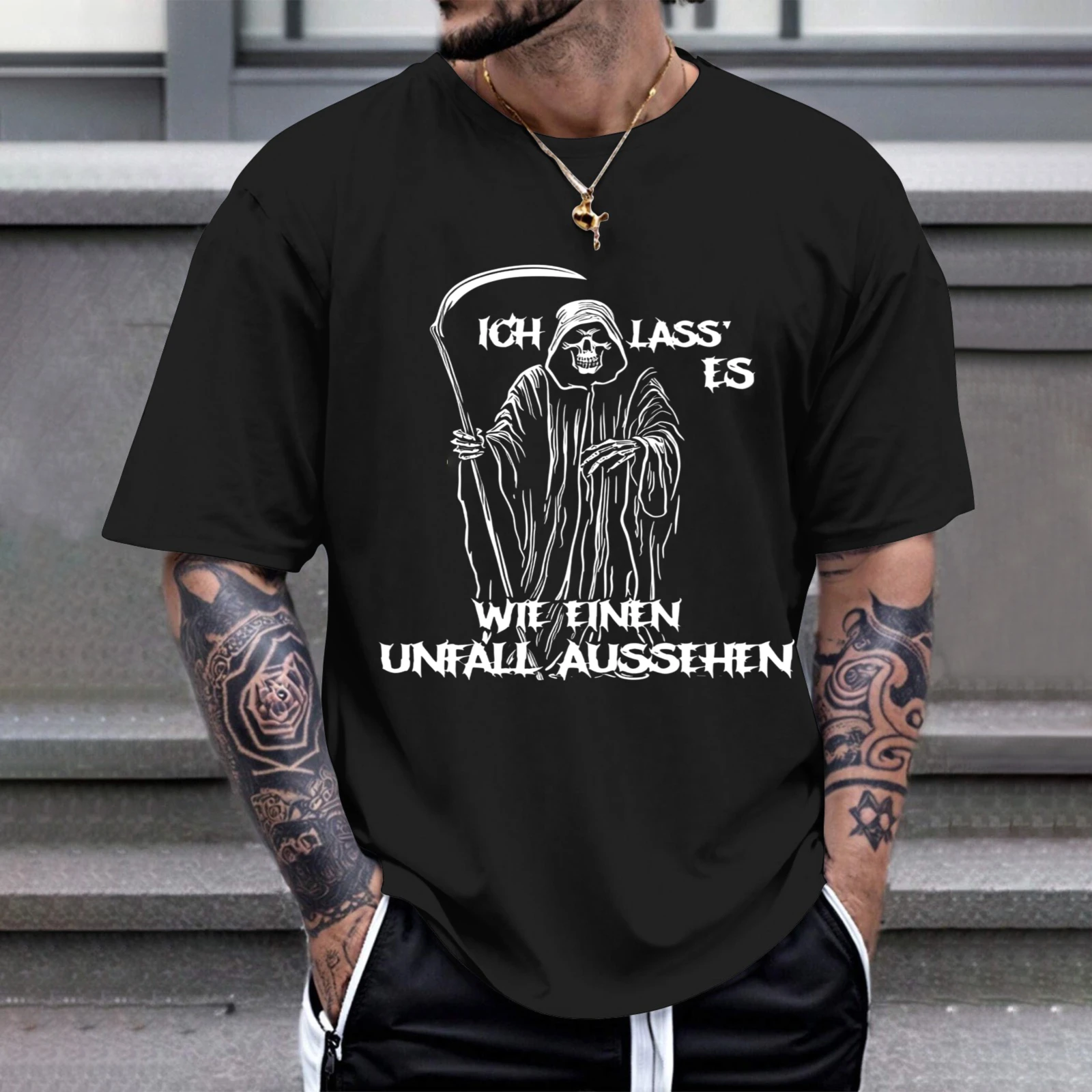 Herren-T-Shirt „I Make It Look Like An Accident“ – perfekt für Freizeitkleidung, Partys und Karneval-Outfits