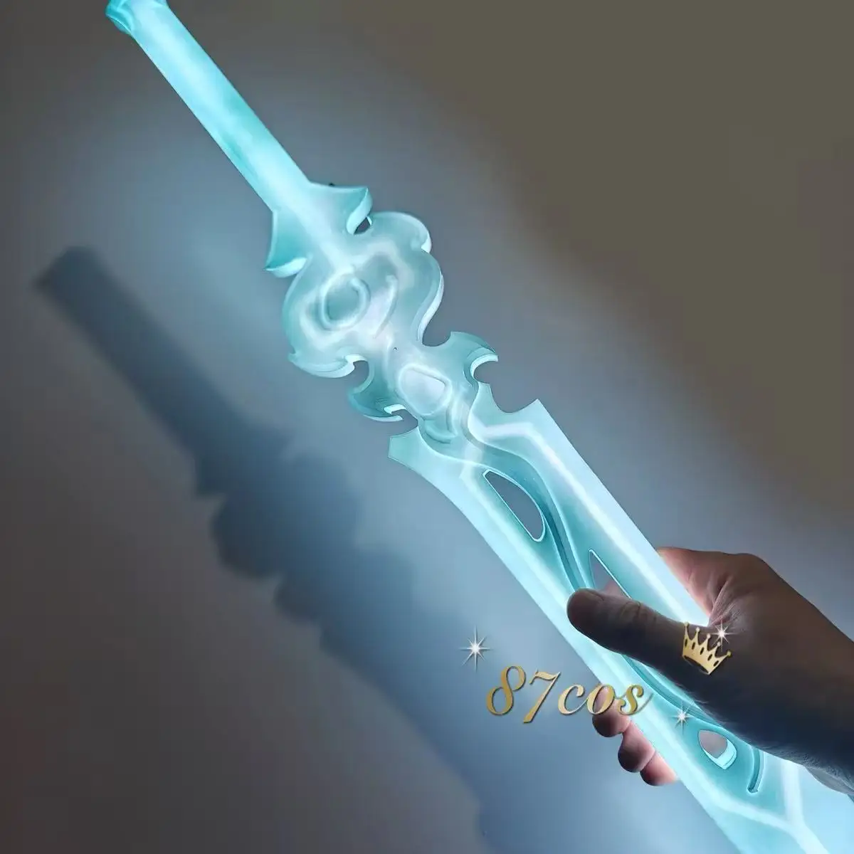QingXiao Luminous Sword Weapons Game Wuthering Waves Cosplay Prop Length 115CM Halloween Christmas Party Costume Accessories