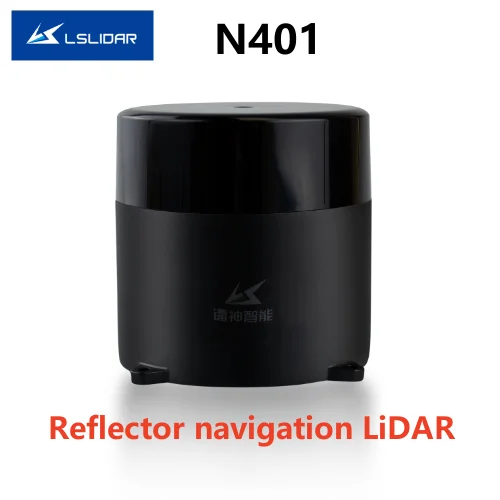 LSLIDAR N401 360° TOF 10-50m Reflector navigation LiDAR  for Robot AGV/unmanned forklift reflector laser navigation system