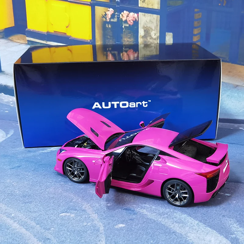 AUTOART 1/18  Lexus LFA  Sports car model Give friends a holiday gift