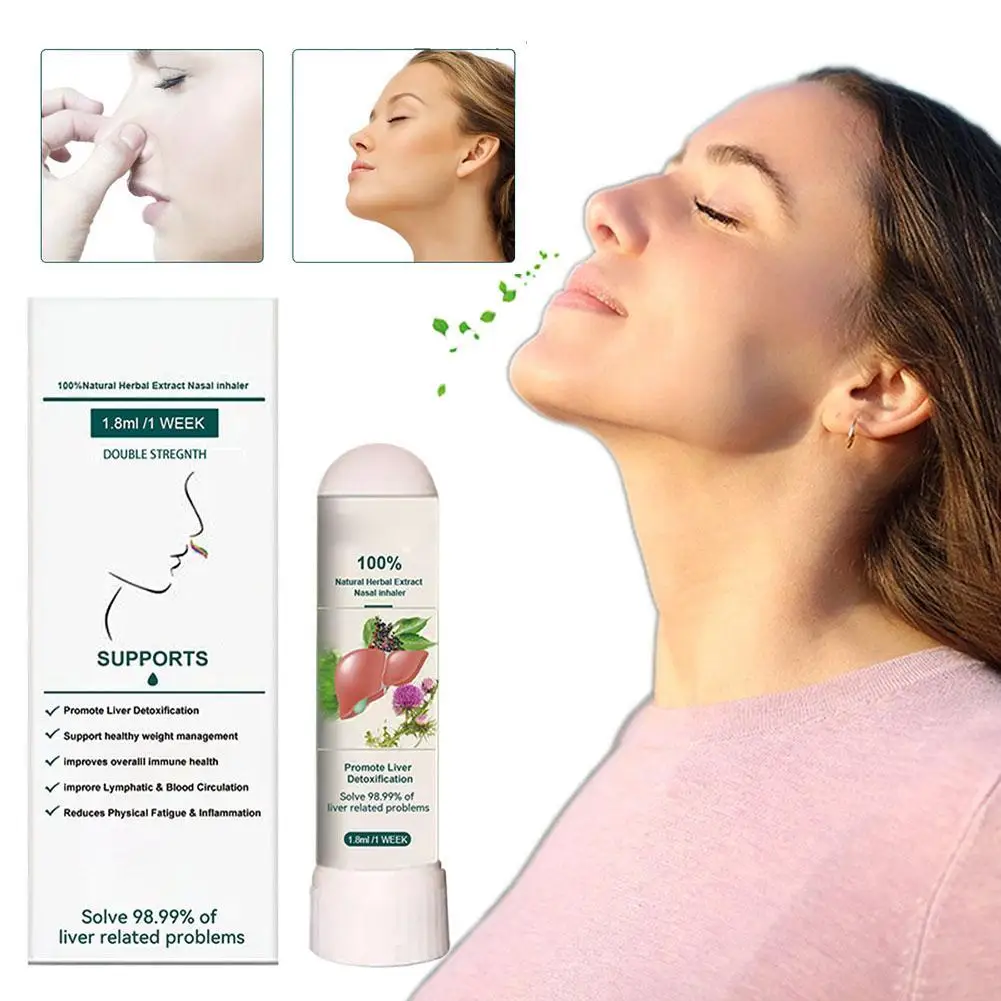 Nasal Inhaler Herbal Nasal Suction Stick Nasal Congestion Discomfort Nasal Body Care Stick Daily Maintenance