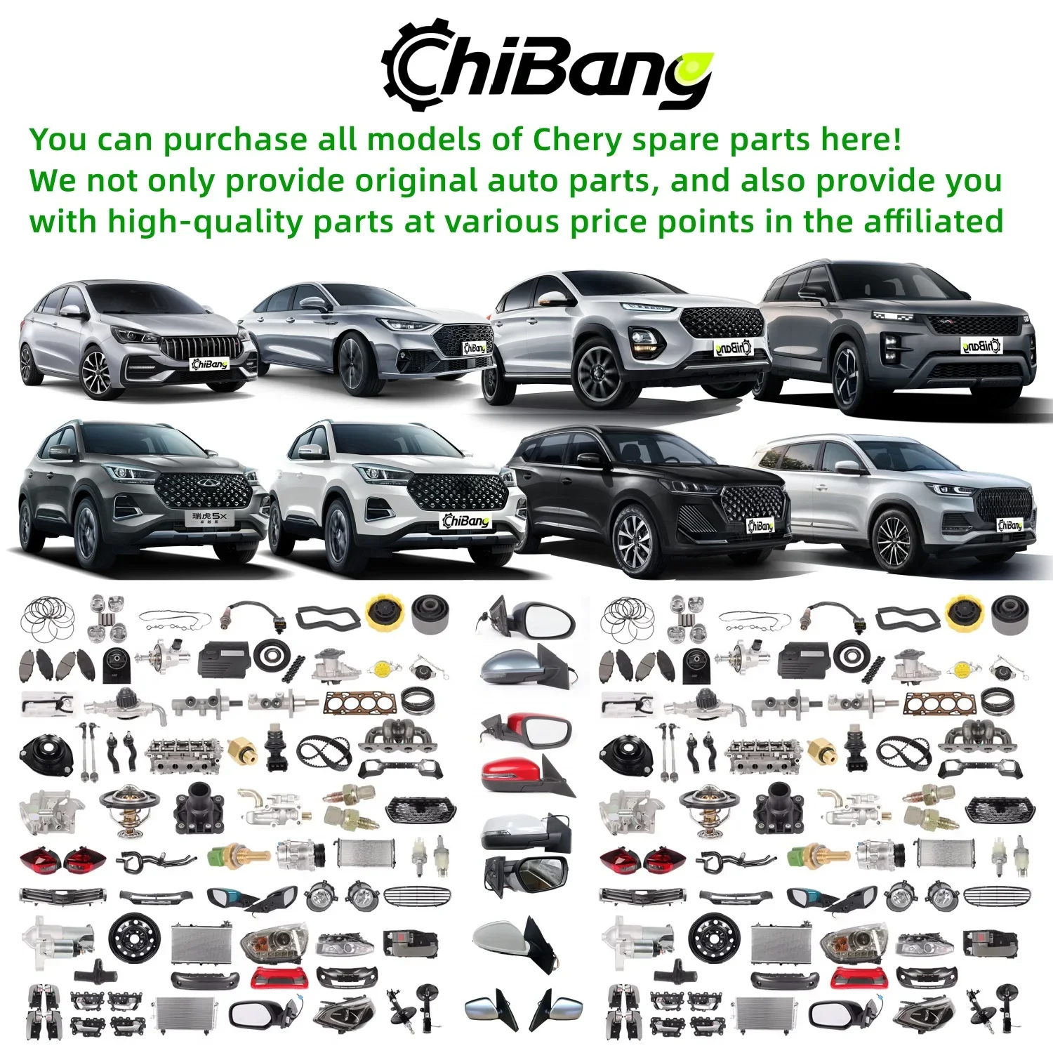Wholesale Auto Suspension Parts Shock Absorber for Chery QQ