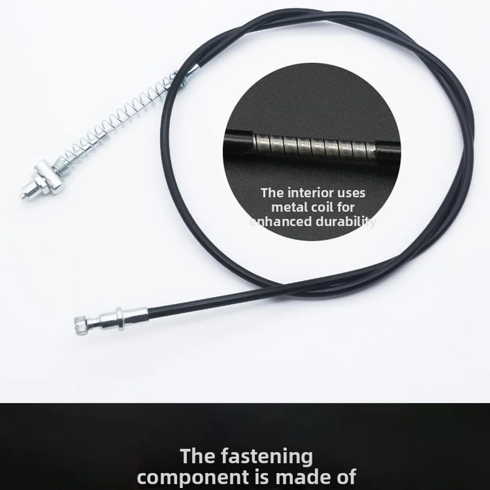 سلك فرامل الدراجة الكهربائية البديل لأنظمة فرامل الأسطوانة الأمامية والخلفية مع قلب فولاذي عالي التحمل وطلاء واقٍ