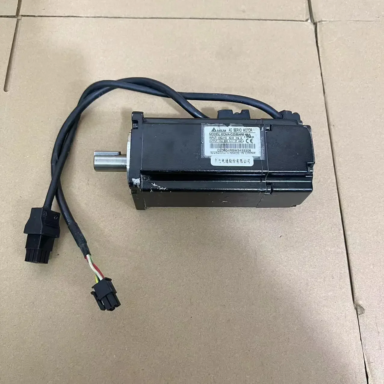 Servo motor disassembly ECMA-C20807/20604/10807/30807-RS/SS-B2/A2/A3