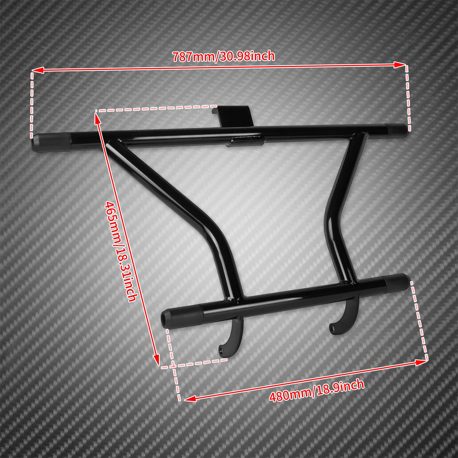 Motorcycle Highway Crash Bar Protector Front Engine Guard For Harley Softail Fat Boy Street Bob Low Rider Sport Glide 2018-2025