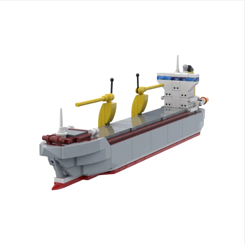 MOC tecnología creativa bloques de construcción envío barco DIY montaje juguetes modelos crucero rompecabezas para niños regalos