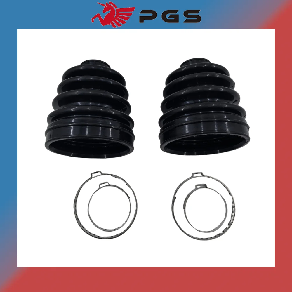 Rear Axle Inner Outer CV Boot Kit 705500953 Rubber Dust Cover Boot Joint Replacement for Polaris Sportsman 500 HO EFI 4X4