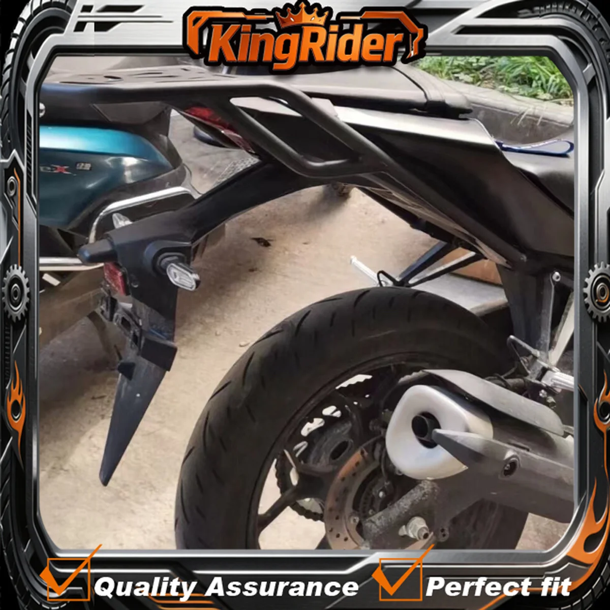 Rear Shelf Rear Tail Rack Storage Rack Rear Tail Box Rack Carbon Steel Frame Fit for YAMAHA MT03 YZF R3 YZF-R3 MT-03 19-24