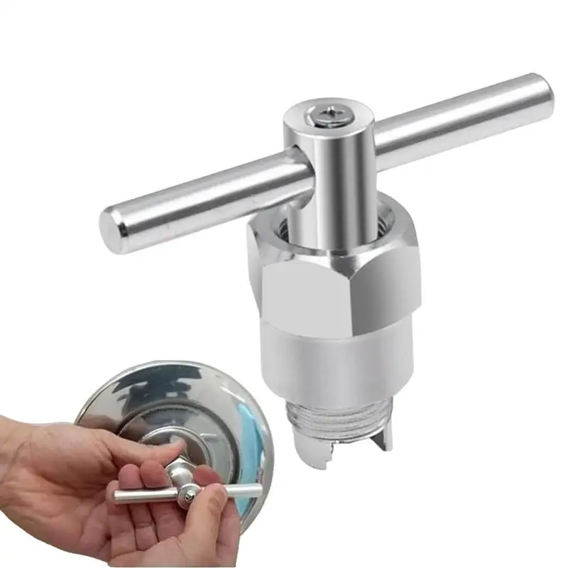 Shower Faucet Cartridge Remover Professional Cartridge Puller Faucet Tool Hand Tools Aluminum Alloy Cartridge Extractor Tool